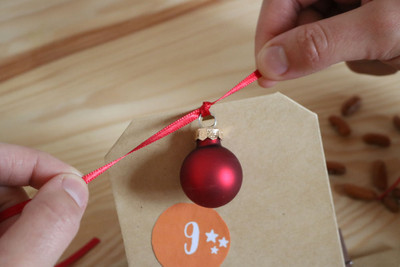 Adventskalender aus Samentüten