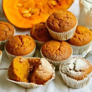 Kürbismuffins