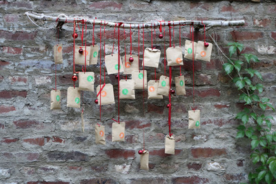 Adventskalender aus Samentüten
