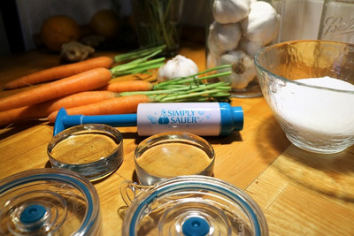 Spritzige Ingwer-Karotten - einfach fermentieren