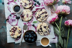 Blaubeermuffins - lecker und luftig Blaubeermuffins - Foto by pexels auf pixabay