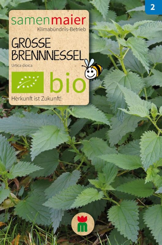 Brennnessel-Saatgut-Tüte