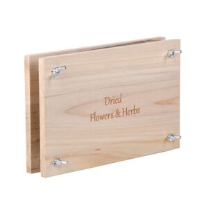 Blumenpresse Holz