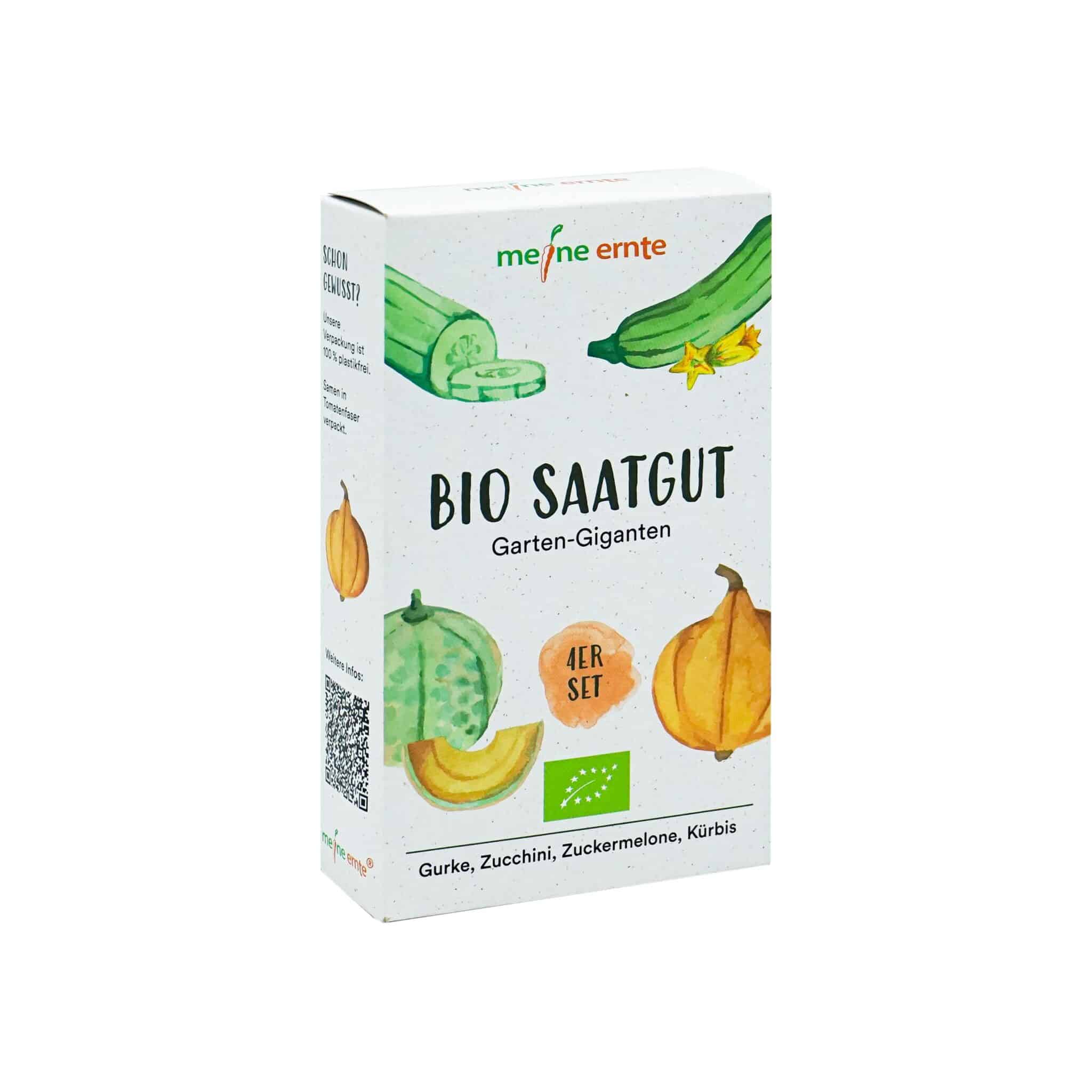 BIO Saatgut 4er Set „GartenGiganten“, meine ernte meine ernte Shop