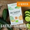 BIO Saatgut 4er Set "Garten-Giganten", meine ernte