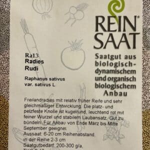 Radieschen "Rudi"