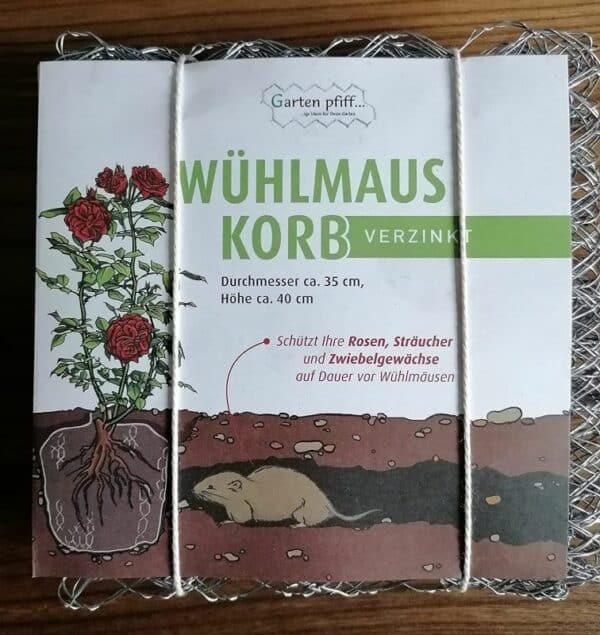Wühlmauskorb